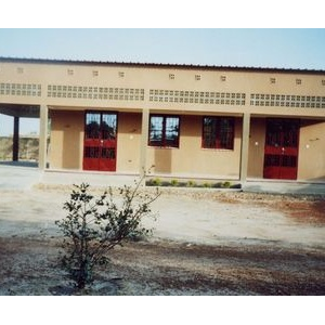 Ouaga Centre Anne Boivent : salle d'expo-vente des produits réalisés