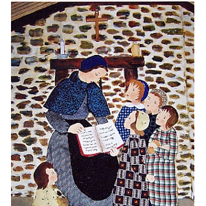 Anne Institutrice à Laignelet
