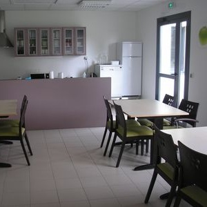 Cuisine et salle à manger pour 10 résidents