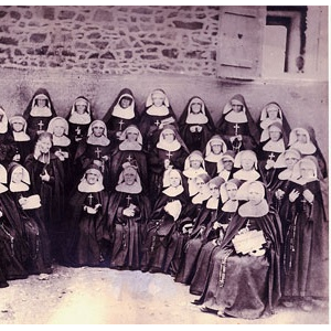 Photo des 1res sœurs, vers 1860