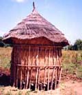Grenier à mil au Burkina Faso