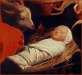 De La Tour : Nativité, détail