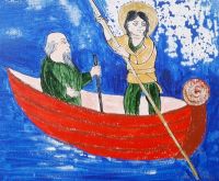 Comme une barque entre deux berges…