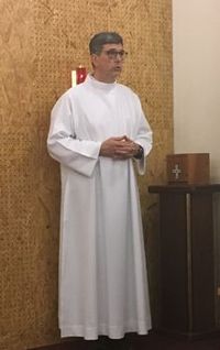 François est appelé pour être lecteur et acolyte