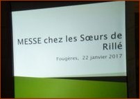 Ecran où textes et illustrations permettent à tous de mieux participer à la Messe