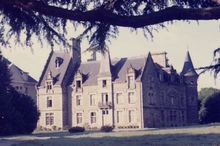 Le château de La Chesnardière, à Fougères