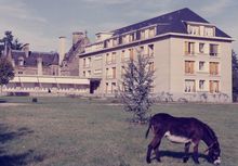 La Maison de Retraite « La Chesnardière » à Fougères : 1er agrandissement en 1955