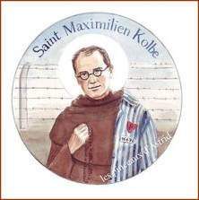 P. Maximilien Kolbe qui prit la place d'un père de famille à Auchwitz