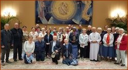 Délégation française Jésus Caritas reçue par Pape François 18 Mai 22