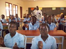 Au Centre social Anne Boivent de Ouagadougou