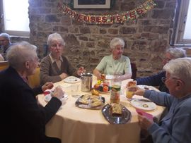 Partage autour du goûter de fête
