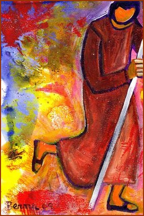 Œuvre de Berna, « Peinture et Evangile »