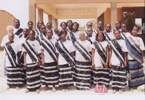 Ouaga Centre Anne Boivent : Promotion sociale sortante, juin 2011