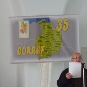 Père Marcel Aubrée, chargé des religieux et religieuses du diocèse