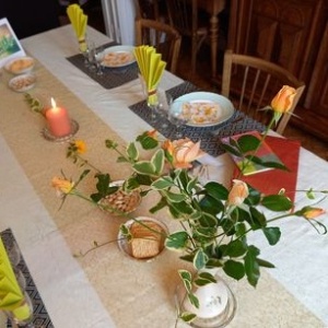 La table de fête…