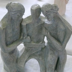 « Compassion ». Œuvre de Sr Christiane, SCR