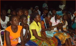 Une parite des Jeunes du Camp 2014
