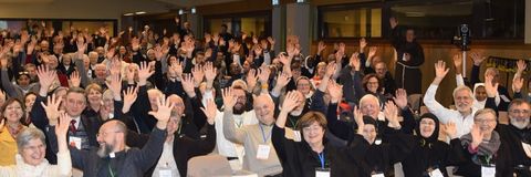 Des congressistes joyeux !