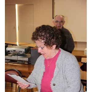 Discours fait par Anne-Marie au nom des résidents