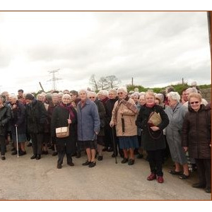 La joie se lit sur les visages des Sœurs venues de Fougères et des communautés du département