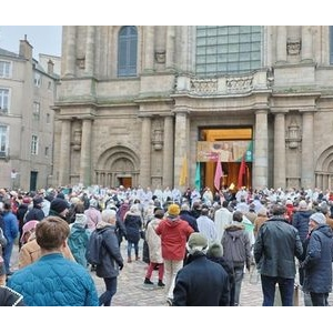 Arrivée à la Cathédrale