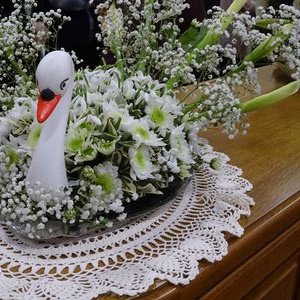 Une des décorations originales à la salle à manger