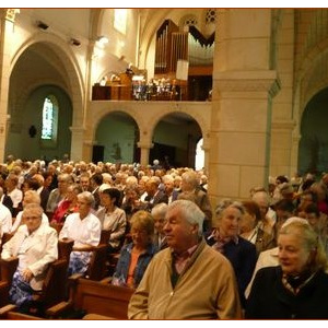 Célébration eucharistique du 15 août à Rillé présidée par Mgr d'Ornellas