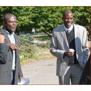 Sr Honorine (STV), P. Joseph et Prosper (Spiritains)