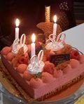 Miam ! Le beau fraisier… Miam ! Le beau fraisier…