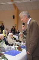 Monsieur Launois accueille les cinq centenaires