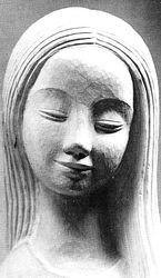 Sculpture de Yves Lepape, 20e siècle. France.