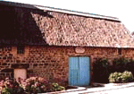 Pontmain : la grange des Barbedette, en 1871