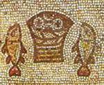 Tabga, mosaïque 4e-5e siècle. Palestine