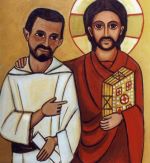 Icône : Jésus et Charles de Foucauld Icône : Jésus et Charles de Foucauld