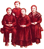 Les 4 petits voyants, élèves des sœurs Les 4 petits voyants, élèves des sœurs