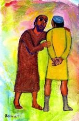 Le père et le fils aîné. Berna, Evangile et Peinture