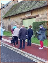 Parcours Jubilaire du groupe : arrivée à la Grange Parcours Jubilaire du groupe : arrivée à la Grange