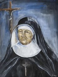 Portrait de Anne BOIVENT. Peinture de Mme M. Th. LEPAGE, 2015 Portrait de Anne BOIVENT. Peinture de Mme M. Th. LEPAGE, 2015