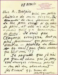 Lettre d'un soldat de la grande guerre Lettre d'un soldat de la grande guerre