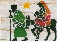 Batik réalisé au Burkina Faso Batik réalisé au Burkina Faso