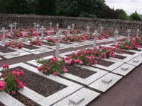 Le cimetière de Rillé, à Fougères Le cimetière de Rillé, à Fougères