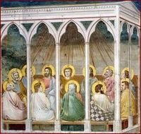 Pentecôte, de Giotto. Padoue, 1304-1306 Pentecôte, de Giotto. Padoue, 1304-1306