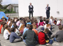 13 mai 2006 : Baptême de l'école Anne Boivent, à St Brice en Cogles