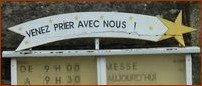 Horaires des messes quotidiennes