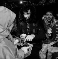 Etre avec les migrants