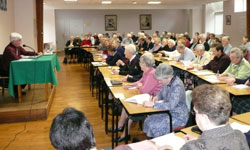 Intervention du P. Baziou à Rillé-Fougères