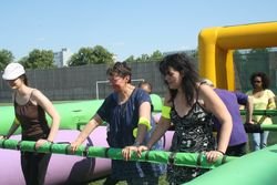 Baby foot avec les femmes Baby foot avec les femmes