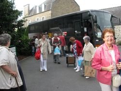 Arrivée à la Communauté de Rillé à Fougères Arrivée à la Communauté de Rillé à Fougères