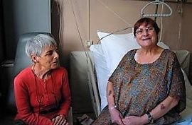 Prenons soin des autres et de nous ; Simone reçoit la visite de Annick Prenons soin des autres et de nous ; Simone reçoit la visite de Annick