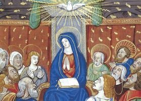 Pentecôte. Livre des Heures 1510